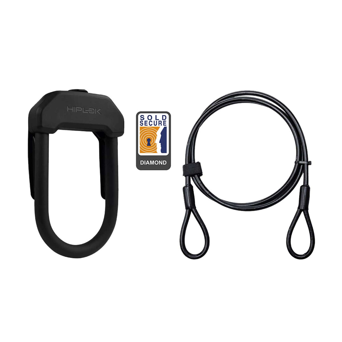 Hiplok Bike Lock HIPLOK DXP D-LOCK & 2M CABLE