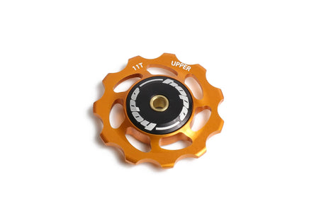 Hope Jockey Wheels Orange / Upper 11T Jockey Wheels - Black