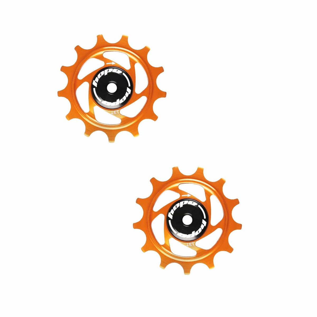 Hope Jockey Wheels Orange / Single 13T Jockey Wheel