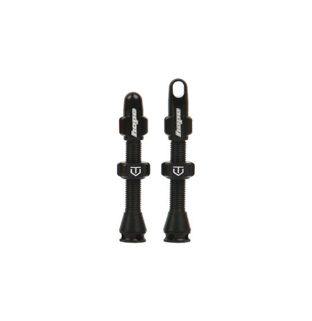 Hope Valves Black Tubeless Valve Pair - 40mm - Black