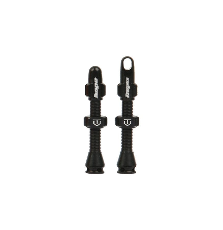 Hope Valves Black Tubeless Valve Pair - 60mm