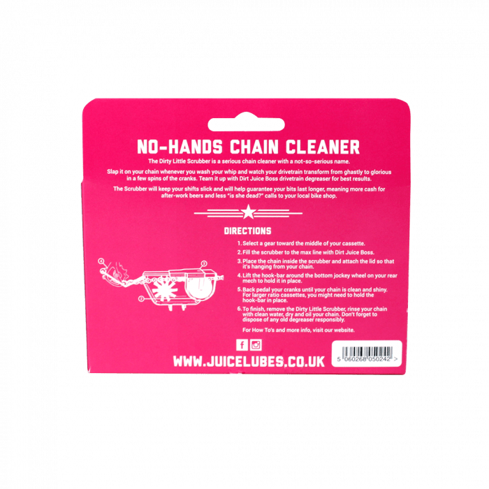 Juice Lubes Cleaner Dirty Little Scrubber, Chain Cleaning Tool