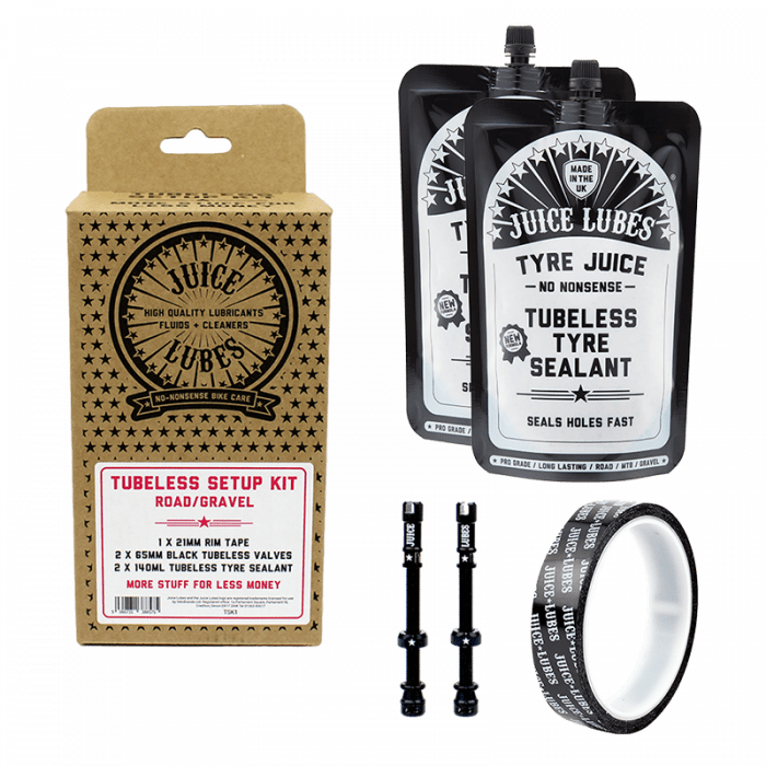 Juice Lubes Valves TUBELESS SETUP KITS