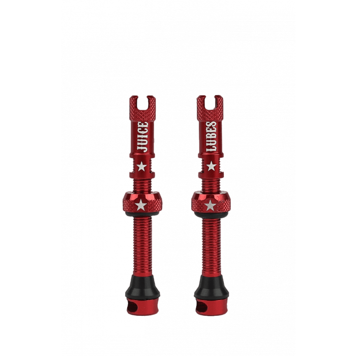 Juice Lubes Valves Red / 48mm Tubeless Valves