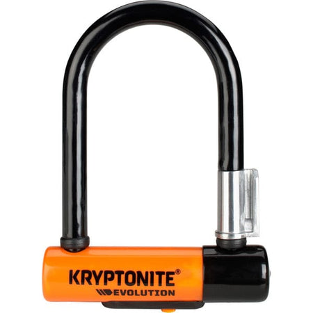 Kryptonite Bike Lock Evolution Mini-5 U-Lock with Flexframe bracket