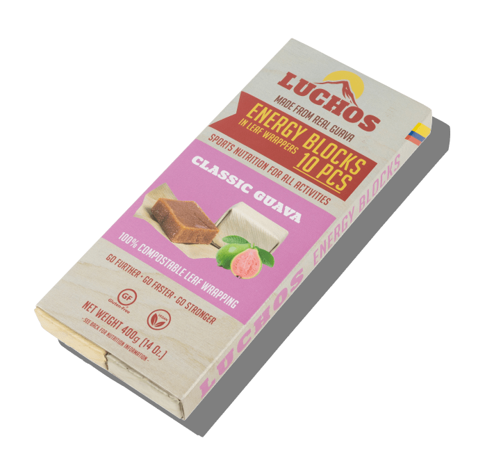 Luchos Energy Bars 10-pack Classic Guava