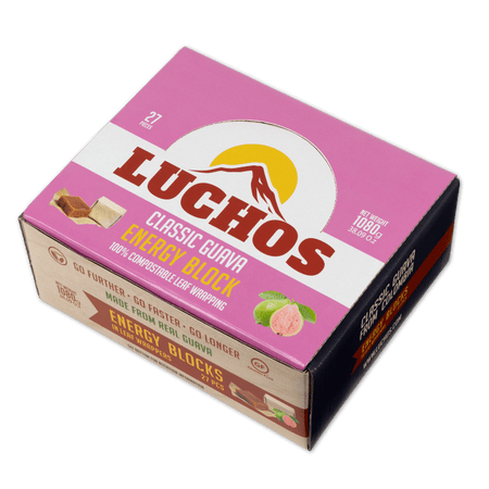 Luchos Energy Bars 27-pack Classic Guava