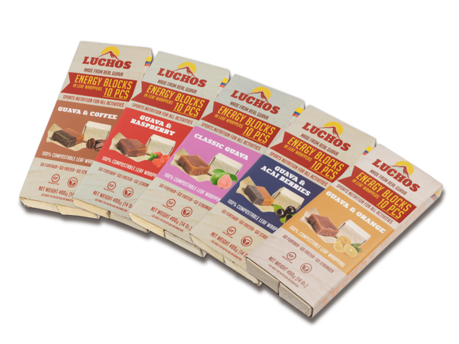 Luchos Energy Bars Full House Bundle