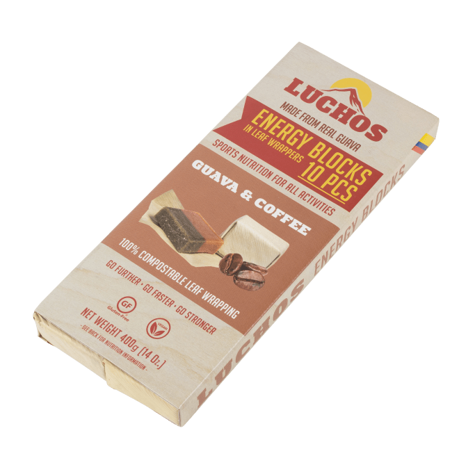 Luchos Energy Bars 10-pack Guava & Coffee