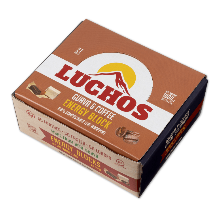 Luchos Energy Bars 27-pack Guava & Coffee