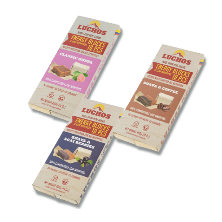 Luchos Energy Bars Trilogy Bundle