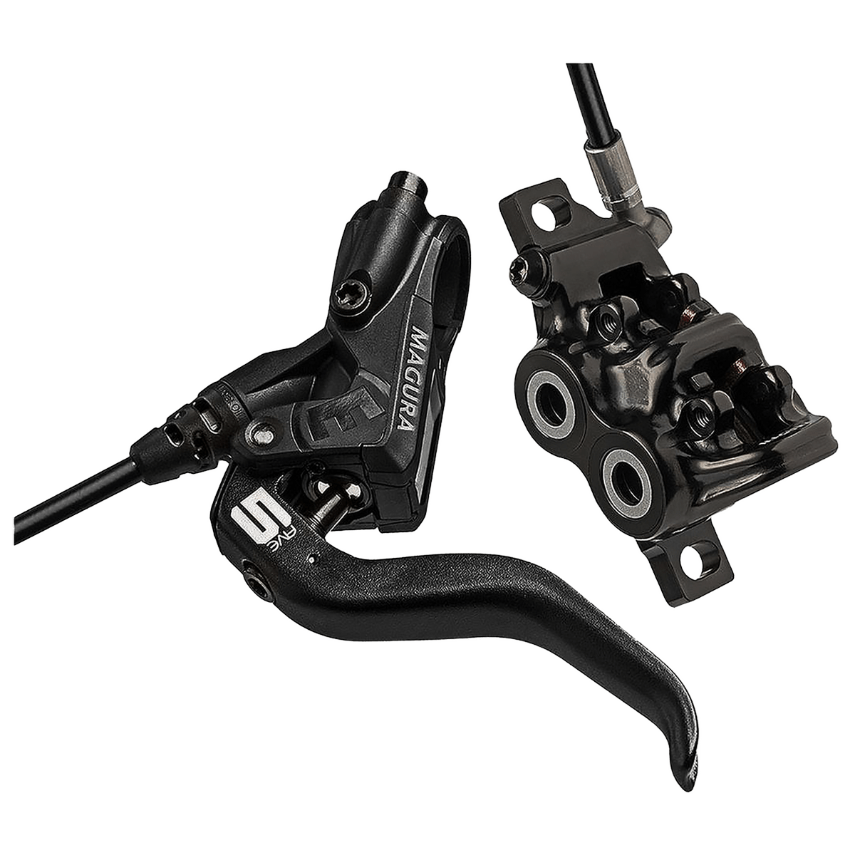 Magura Brake Sets MT5, 2-finger aluminum light weight lever blade