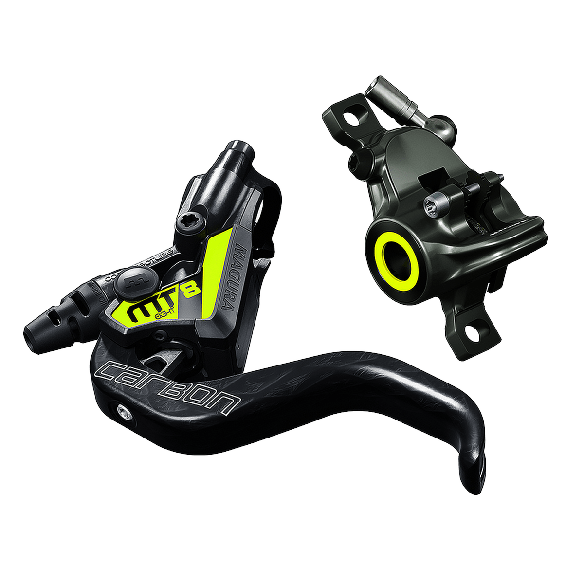 Magura Brake Sets MT8 SL, 1-finger HC-Carbon lever blade