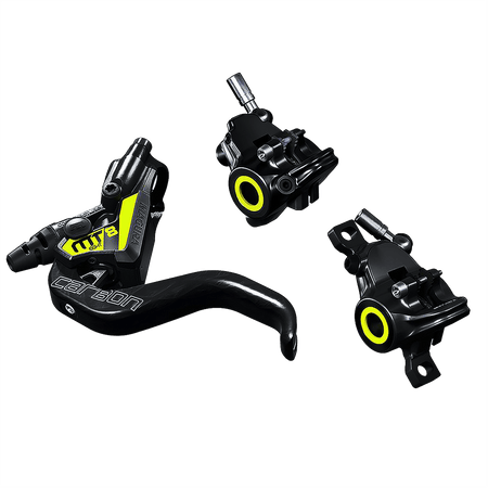 Magura Brake Sets MT8 SL PM Flatmount Set, 1-finger HC-Carbolay lever blade