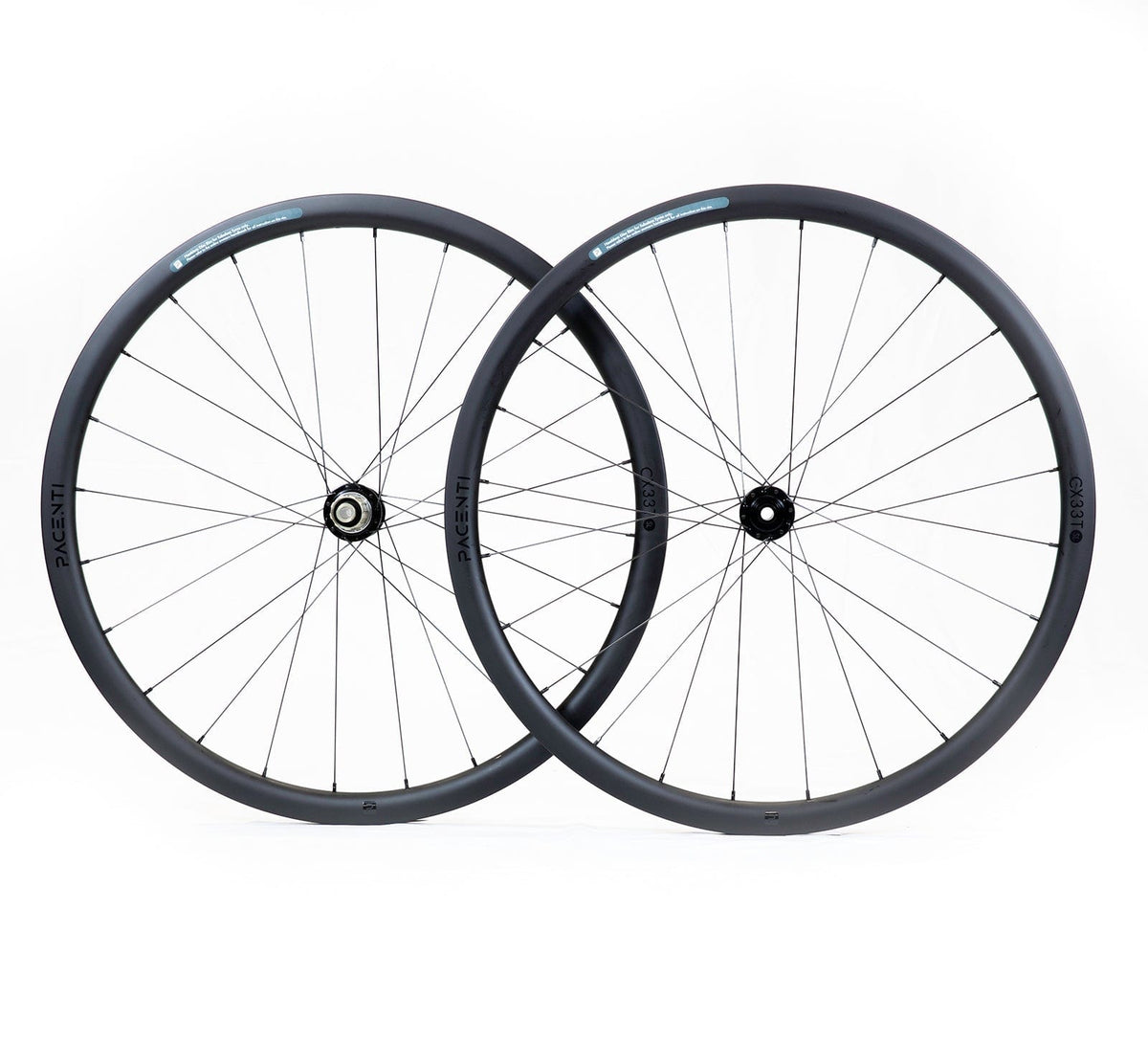 Pacenti Wheelset CX33T SL Carbon Disc Wheelset 700c