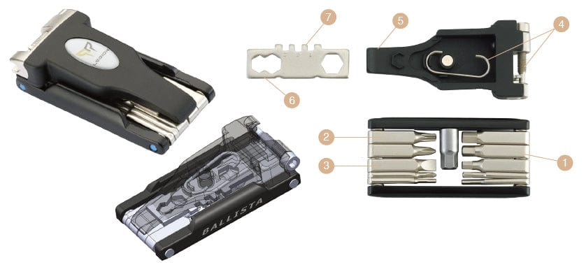 Pacenti Multi Tool Pacenti 20 Function Multi Tool