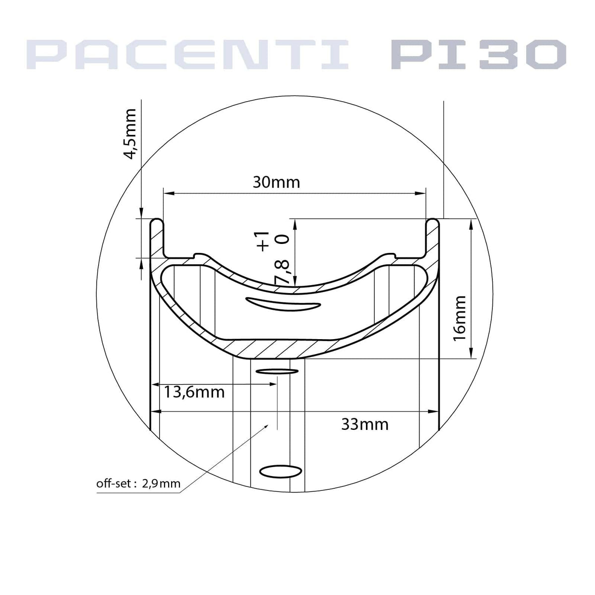 Pacenti Wheelset PI30-END Wheelset 27.5" 142mm