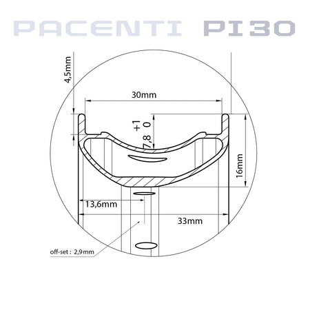 Pacenti Wheelset PI30-END Wheelset 27.5" 142mm