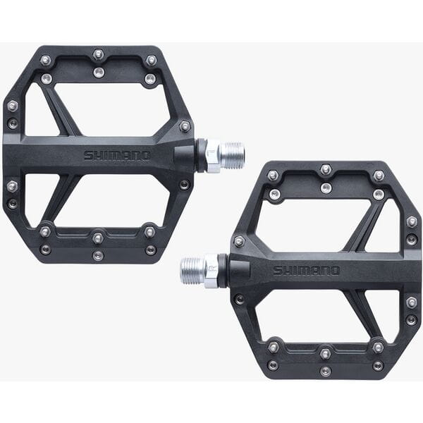 PD-GR400 flat pedals, resin with pins, black