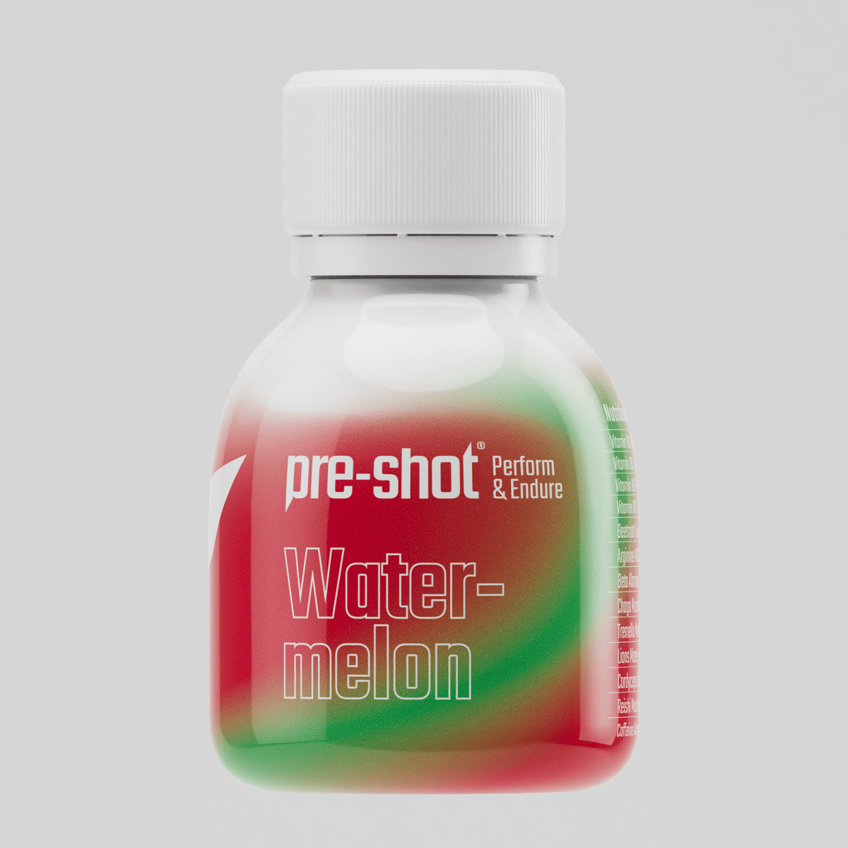 Pre-shot Pre workout 6 x 60ml Pre-Workout Shot - Watermelon (6 x 60ml)