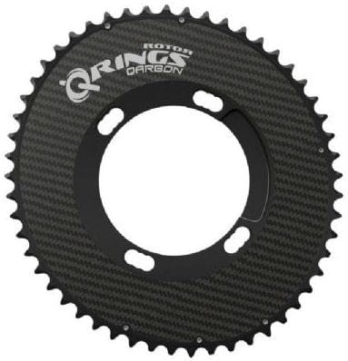 Rotor Chainrings 50T Aero Qarbon Chainring Shimano 110x4 BCD - single outer ring