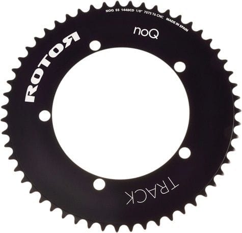 Rotor Chainrings 56t ROTOR Track NoQ chainring C - 144 BCD - black 1/8