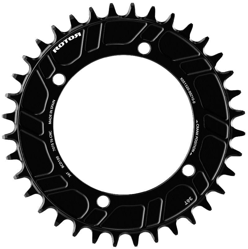 Rotor Chainrings 36t ROUND RING MTB BCD 100X4