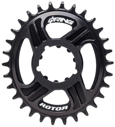 Rotor Chainrings SRAM BB30 Rotor Q ring DMount 30t QX1 Black