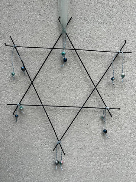 Saint Piran Christmas Spoke Star Decoration