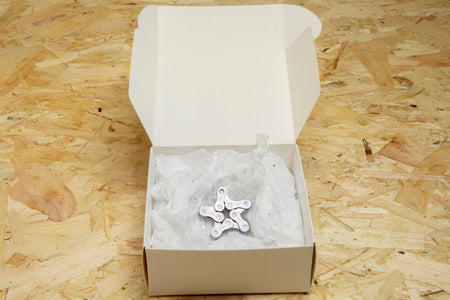 Saint Piran Christmas Star Bike Chain Decoration