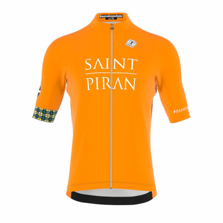 Saint Piran Service Course Icon Short Sleeve Jersey Orange Short Sleeve Jersey - Icon