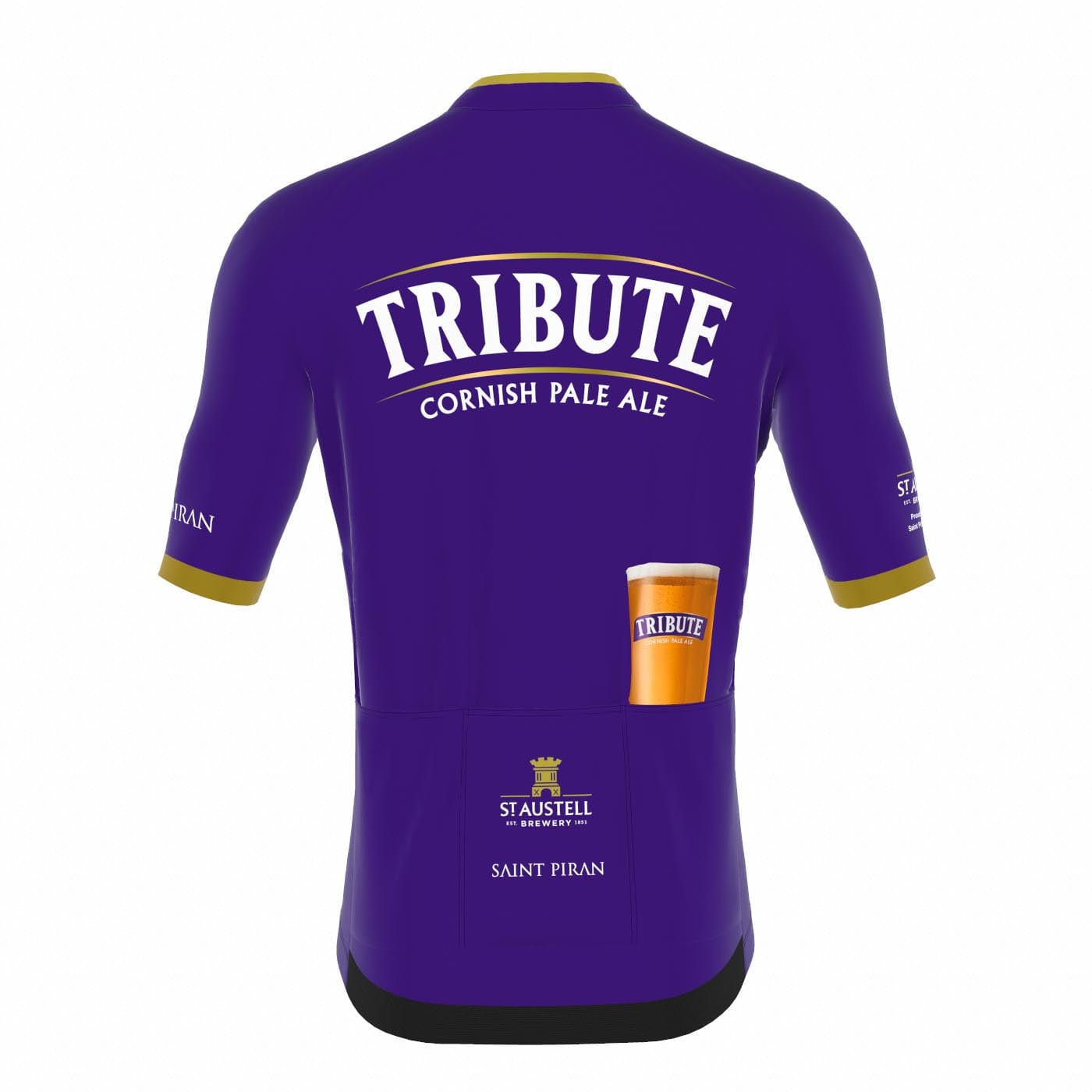 Saint Piran Service Course Icon Short Sleeve Jersey Saint Austell X Saint Piran Icon Short Sleeve Jersey