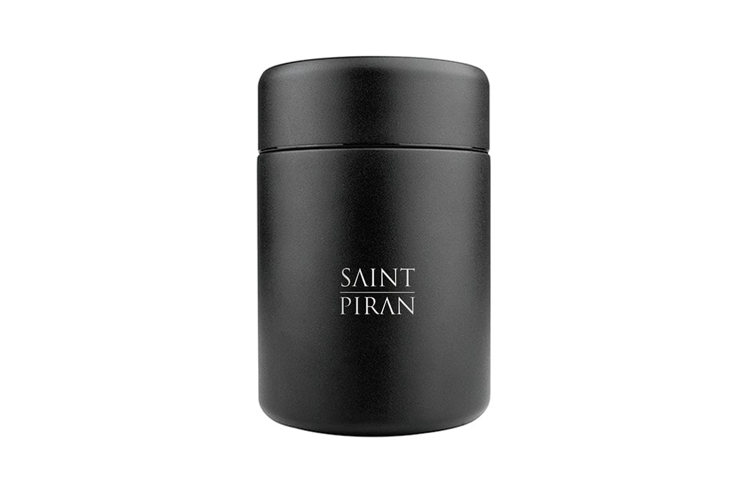 Saint Piran Service Course Coffee Canister Black Saint Piran Coffee Canister