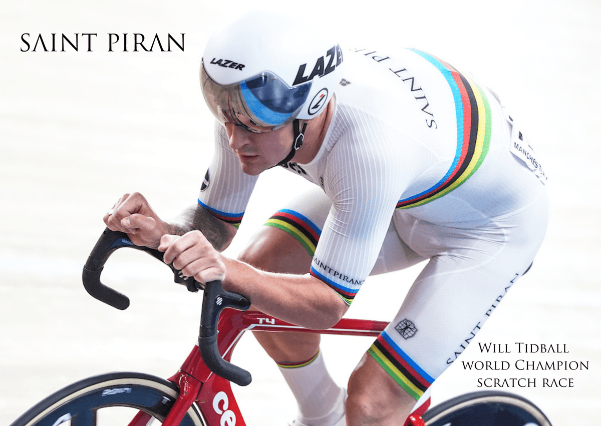 Saint Piran Service Course Will Tidball World Champion Scratch Race / Digital Saint Piran Digital Cards