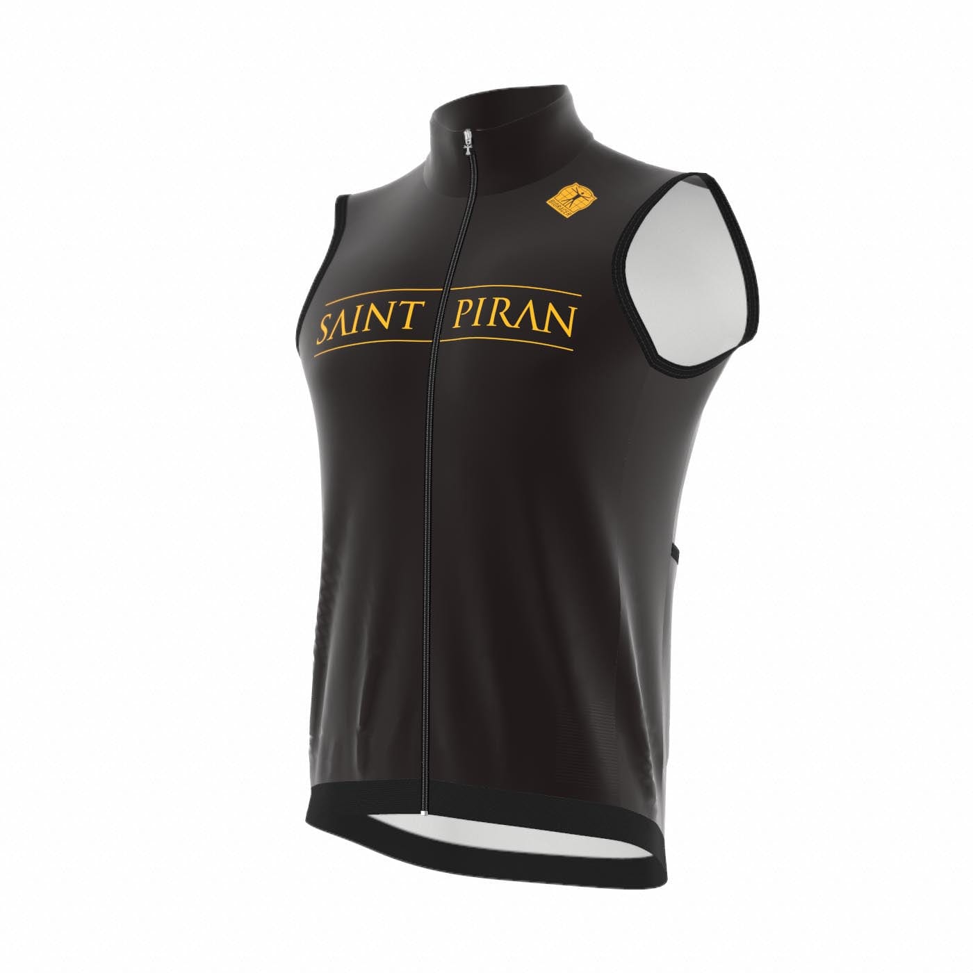 Saint Piran Service Course Epic Gilet Saint Piran Gold Epic Gilet High Collar