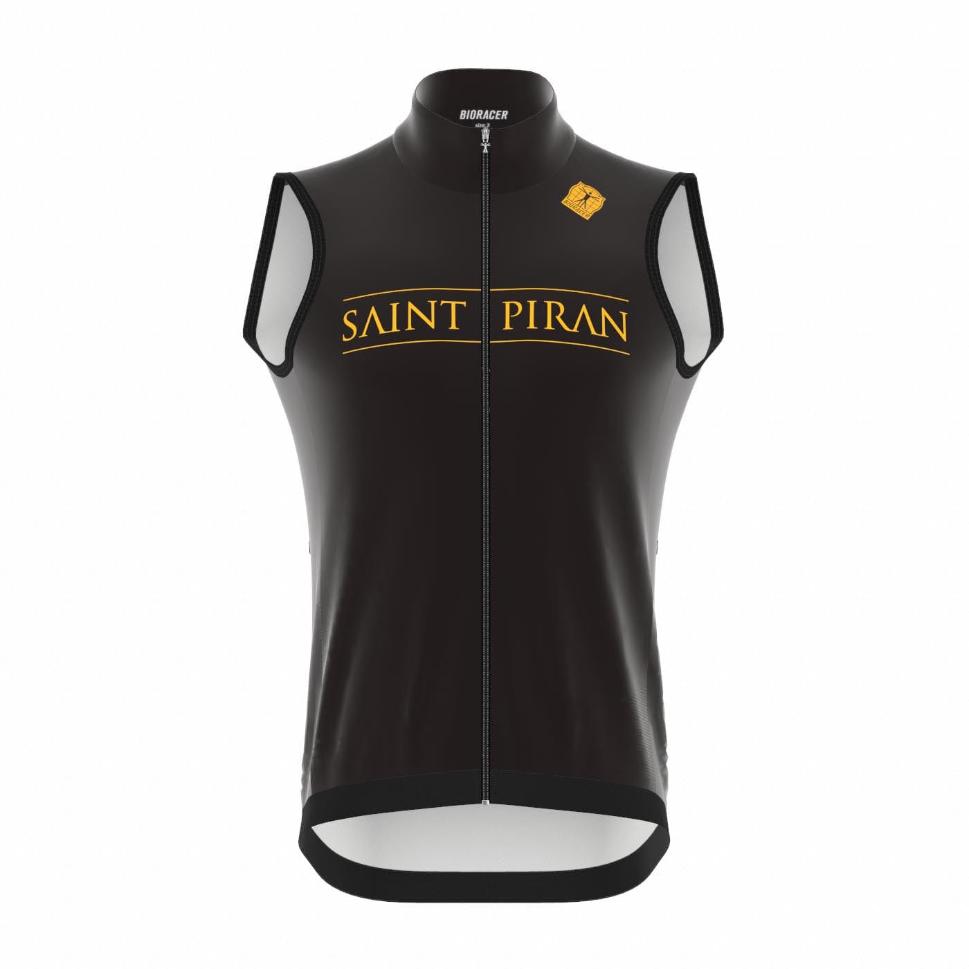 Saint Piran Service Course Epic Gilet Saint Piran Gold Epic Gilet High Collar