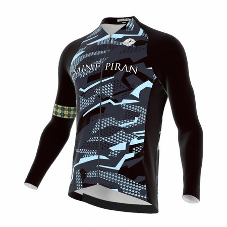 Saint Piran Service Course Icon Long Sleeve Jersey Saint Piran Gravel Blue Icon Tempest Long Sleeve Jersey