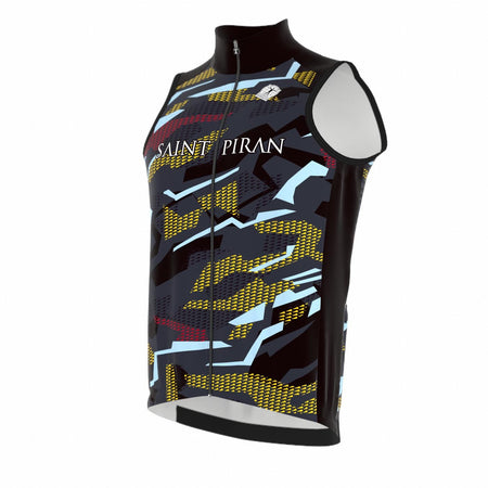 Saint Piran Service Course Icon Gilet Saint Piran Gravel Icon Gilet High Collar