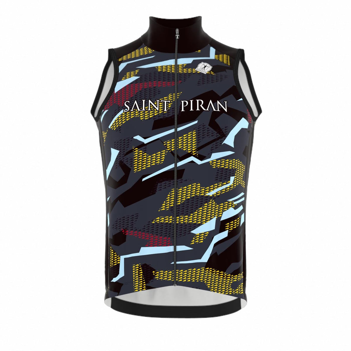 Saint Piran Service Course Icon Gilet Saint Piran Gravel Icon Gilet High Collar