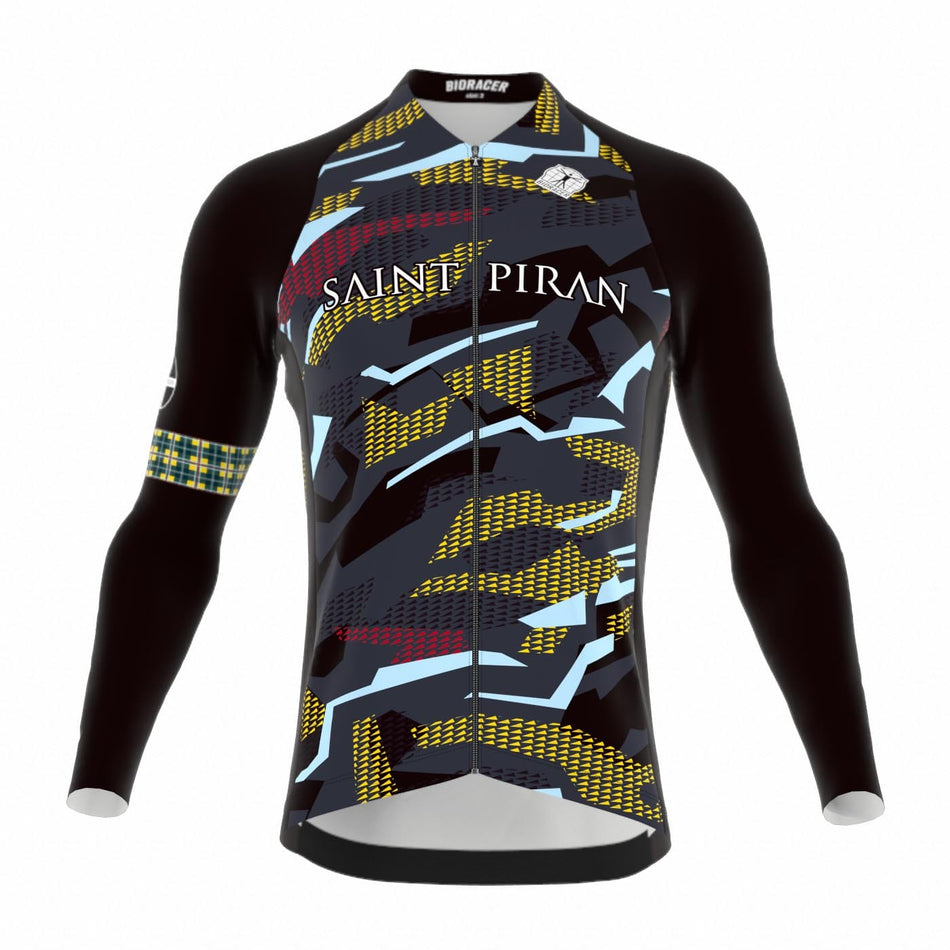 Saint Piran Service Course Icon Long Sleeve Jersey Saint Piran Gravel Icon Tempest Long Sleeve Jersey