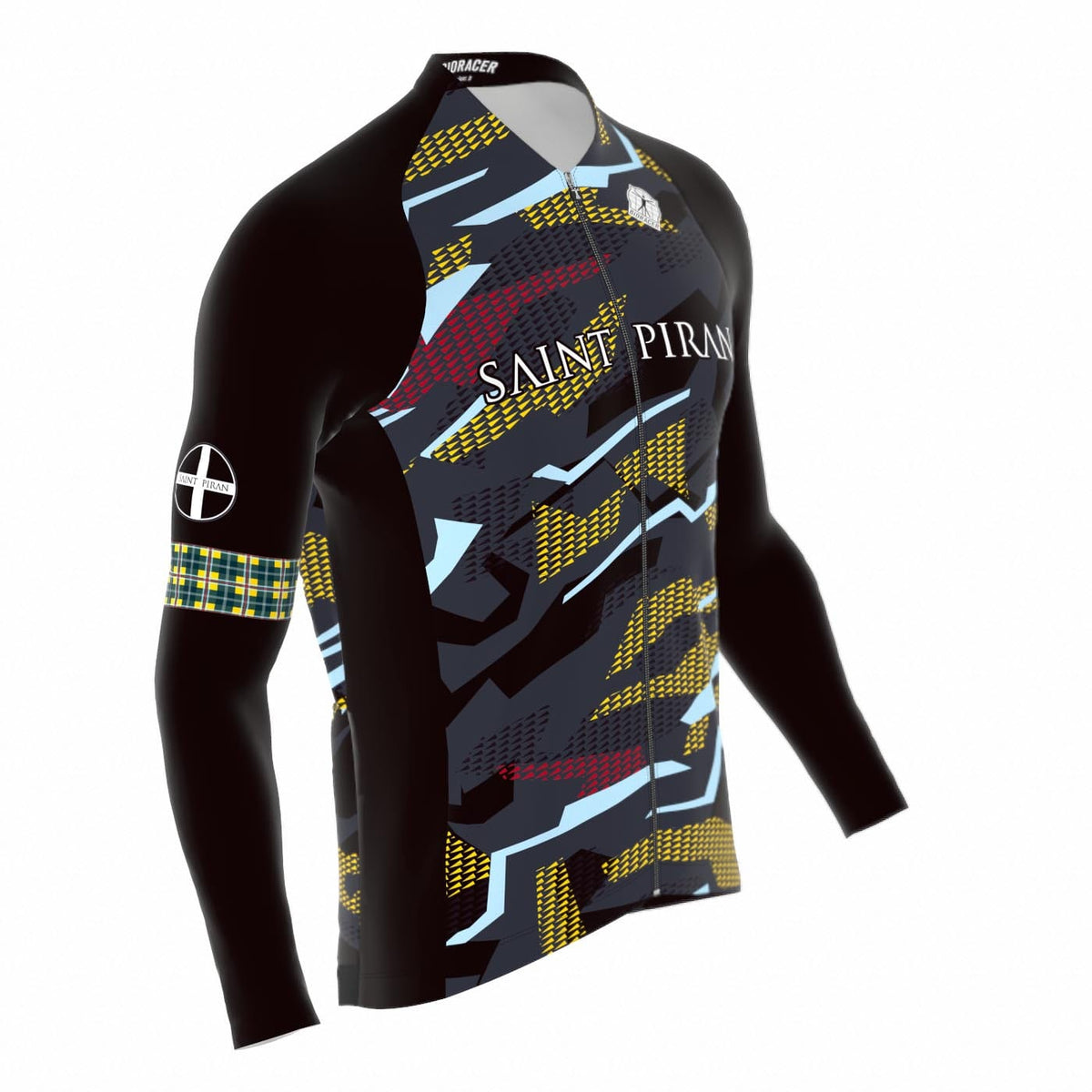 Saint Piran Service Course Icon Long Sleeve Jersey Saint Piran Gravel Icon Tempest Long Sleeve Jersey