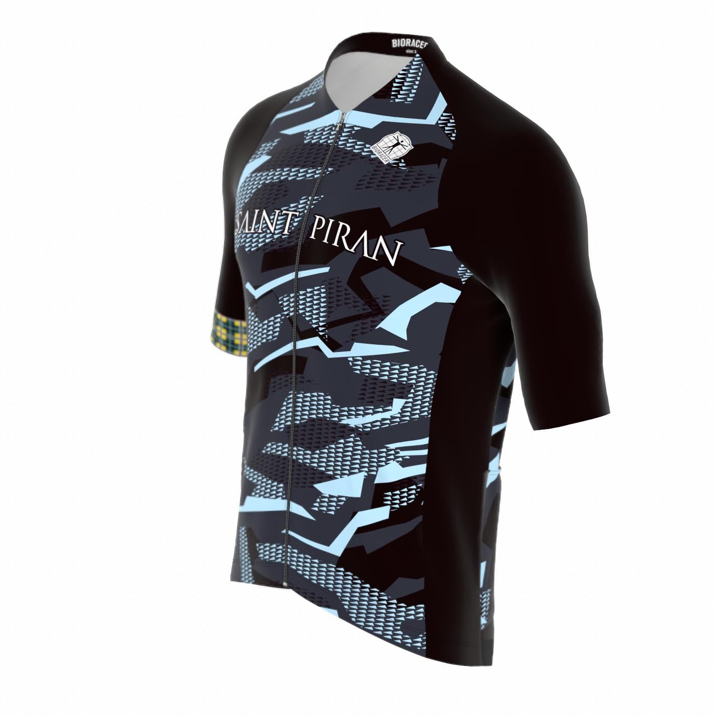 Saint Piran Service Course Icon Short Sleeve Jersey Saint Piran Gravel Jersey 'Blue'