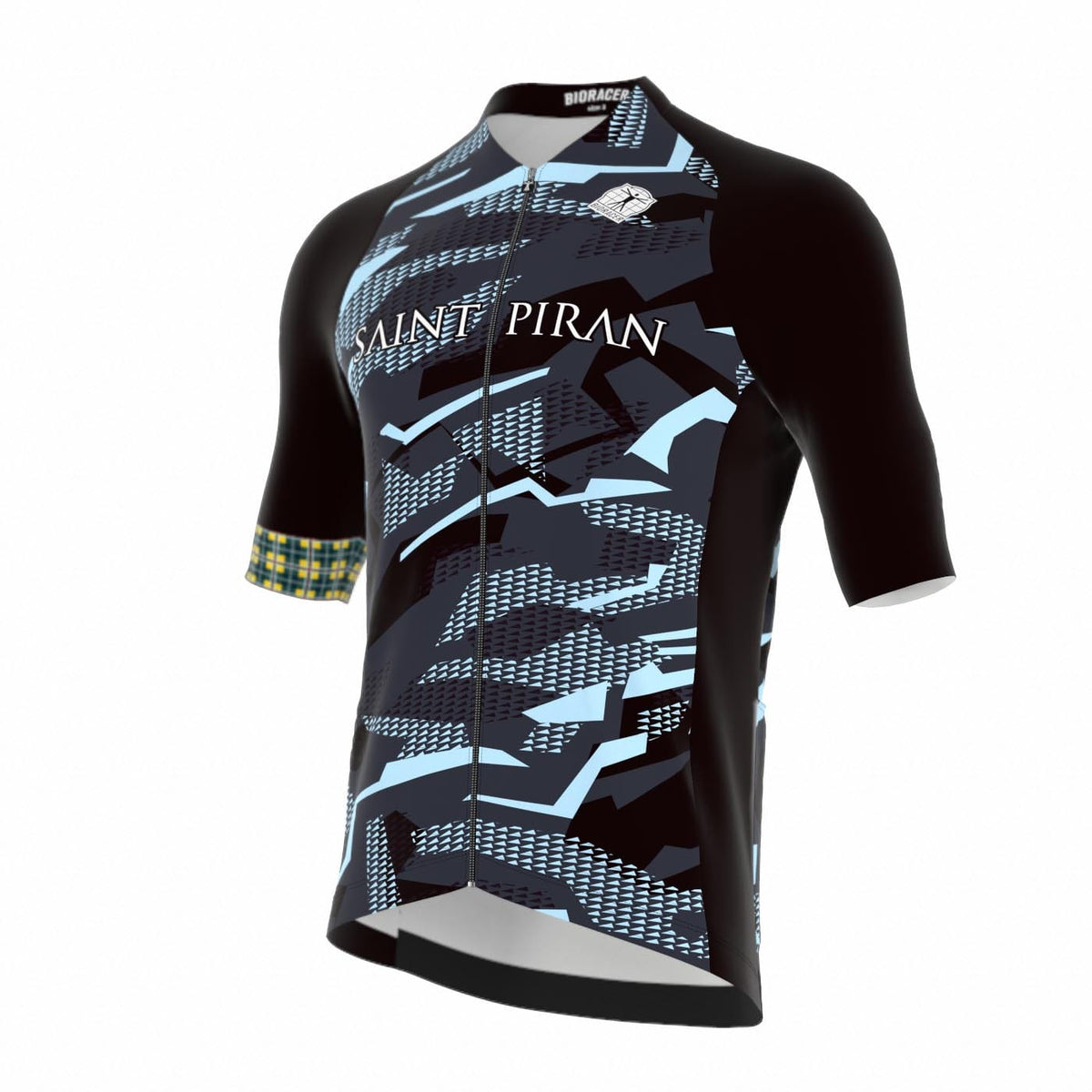 Saint Piran Service Course Icon Short Sleeve Jersey Saint Piran Gravel Jersey 'Blue'