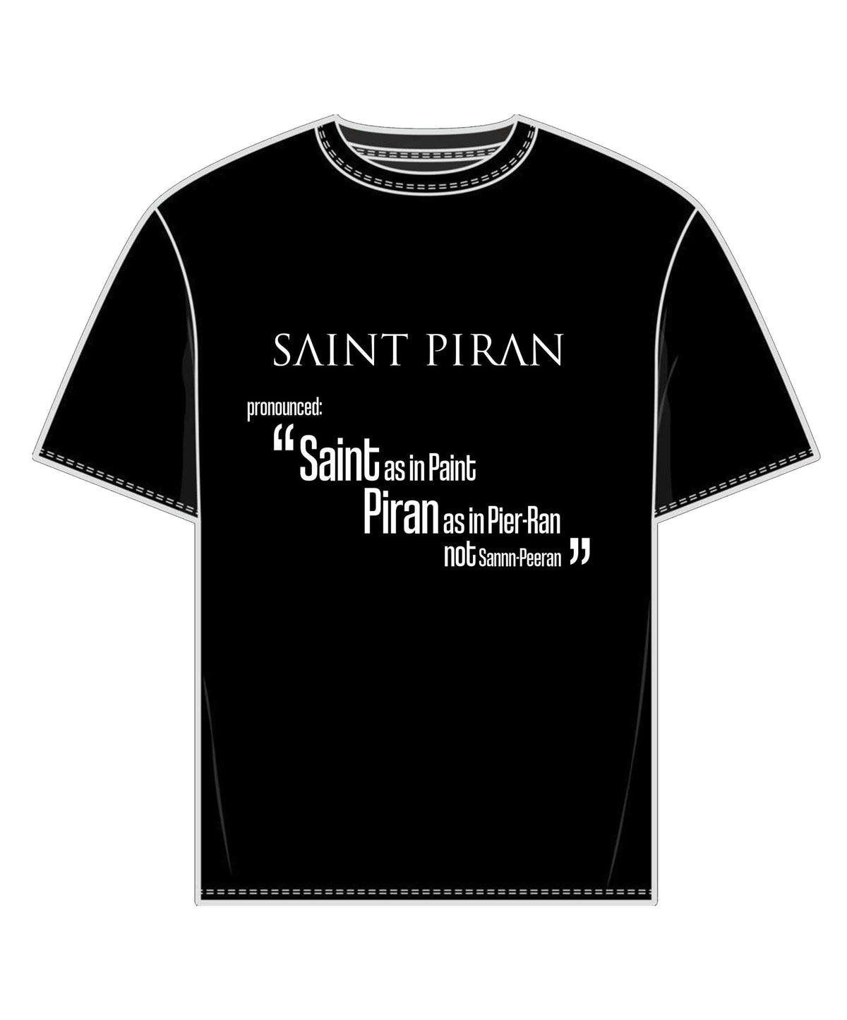 Saint Piran Service Course T-Shirt Saint Piran Sannn Peeran T-Shirt