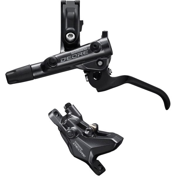 Shimano Complete Brakes BR-M6100/BL-M6100 Deore bled brake lever/post mount 2 pot calliper