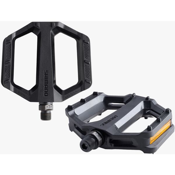 Shimano MTB Pedals PD-EF102 flat pedals, resin, black