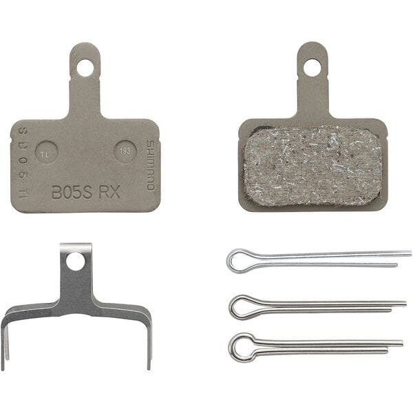 Shimano Brake Pads Shimano B05S disc brake pads and spring, steel backed, resin