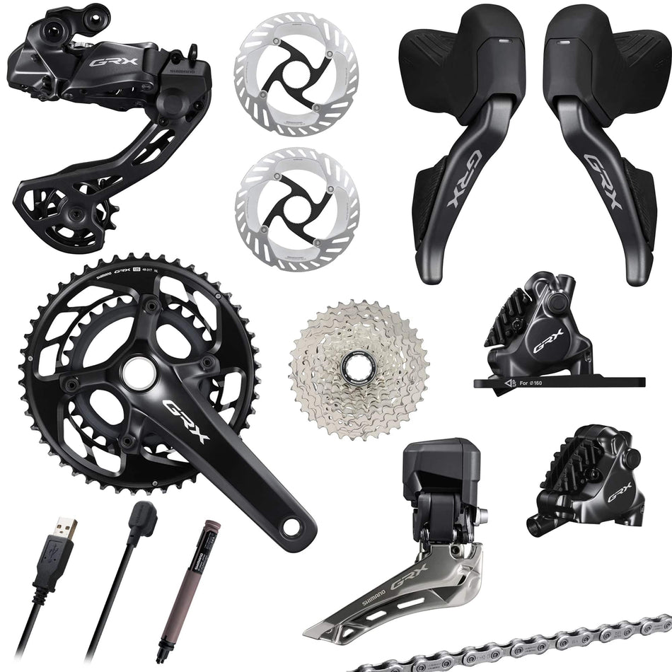 Shimano Groupset Shimano GRX RX825 Di2 2 x 12 Groupset