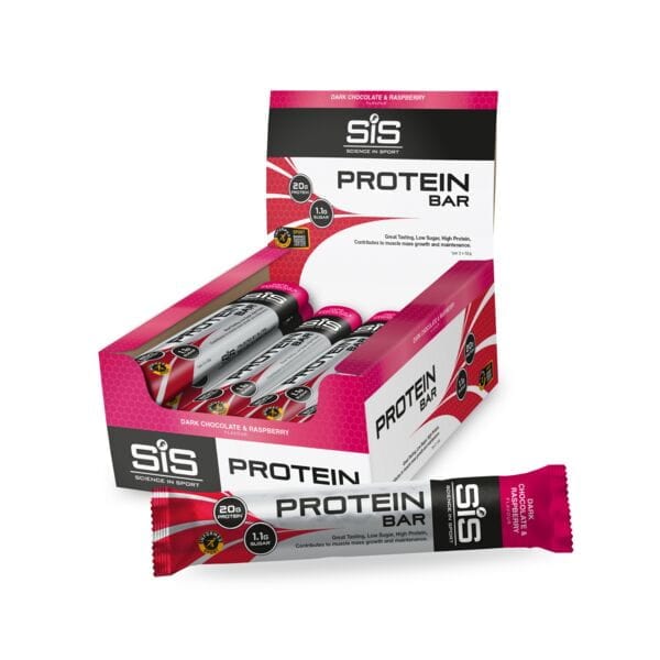 SIS Energy Bars Dark Chocolate and Raspberry SIS Protein Bar - Box of 12