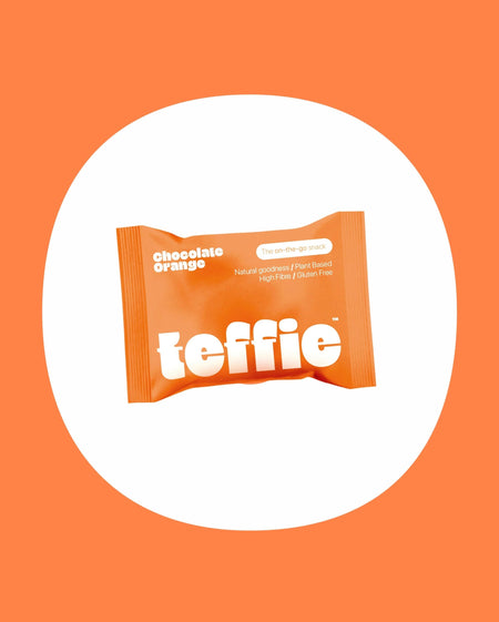 The Teff Cookie Company Energy Bars Chocolate Orange